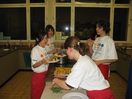 Kochwettbewerb Präsentation